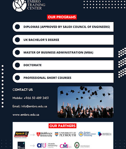 Embro Training Center | مركز امبرو للتدريب - Riyadh - +966 57 885 8131