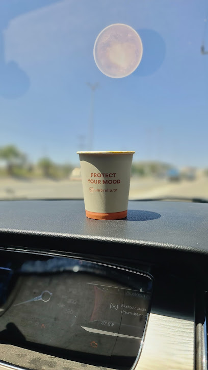 Umberlla cafe - Saudi Arabia|Al Namas 67397،|AIAB8722، 8722 طريق الملك فيصل، 5086، حي المروج،